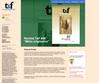 Tramayfondo.com(Asociación) Screenshot