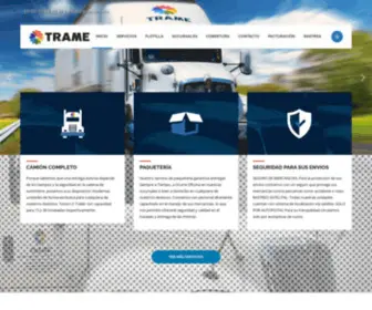 Trame.com.mx(Transportes) Screenshot