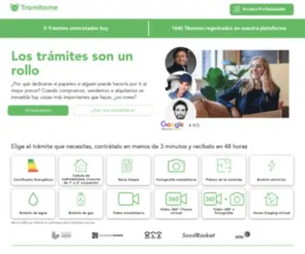 Tramitame.com(Hacemos todo tipo de trámites) Screenshot