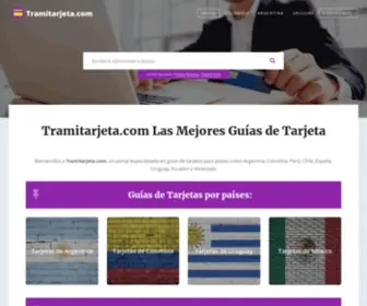 Tramitarjeta.com(Portal) Screenshot