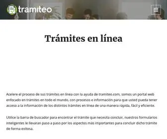 Tramiteo.com(Domain Details Page) Screenshot