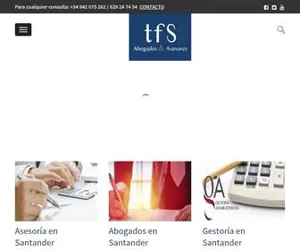 Tramitesfacilessantander.com(Gestoría y Despacho de Abogados en Santander con Servicios de Asesoría Laboral) Screenshot