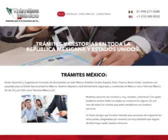 Tramitesmexico.net(Trámites) Screenshot