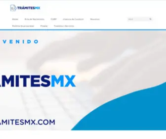 Tramitesmx.com(Inicio) Screenshot