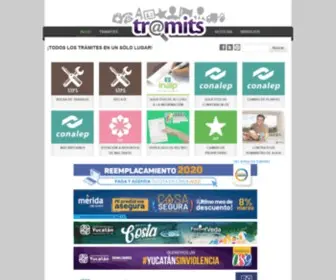 Tramits.com.mx(Tramits) Screenshot