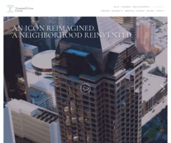 Trammellcrowcenter.com(Trammell Crow Center) Screenshot