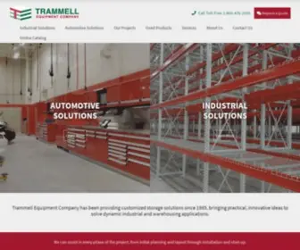 Trammellequipment.com(Trammell Equipment Company) Screenshot