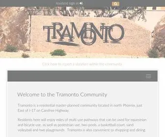 Tramontocma.org(Tramonto Community Master Association) Screenshot