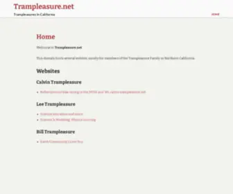 Trampleasure.net(Trampleasures in California) Screenshot