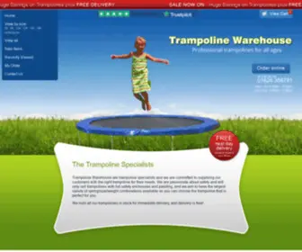 Trampoline-Warehouse.co.uk(Trampoline Warehouse) Screenshot