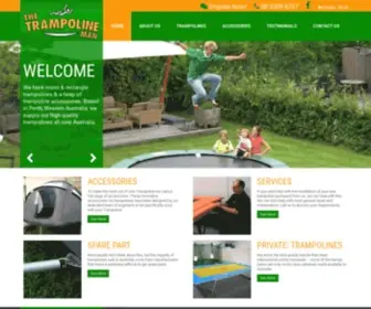 Trampolineman.com.au(Trampoline Man) Screenshot