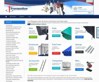 Trampolinepartsandsupply.com(Order parts for your trampoline) Screenshot