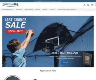 Trampolinepro.com(Trampolines) Screenshot