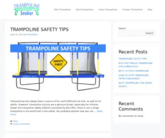 Trampolineseeker.com(Trampoline Seeker) Screenshot