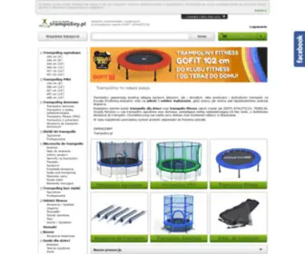 Trampoliny.pl(Tanie trampoliny online) Screenshot