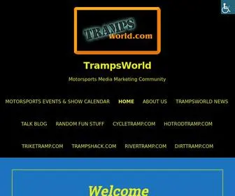 TrampsWorld.com(TrampsWorld Motorsports Media Marketing Community) Screenshot