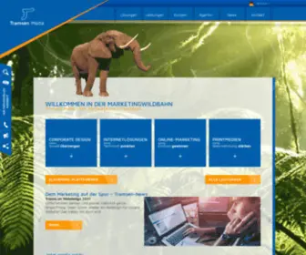 Tramsen.de(Ihre Werbeagentur in Mannheim) Screenshot
