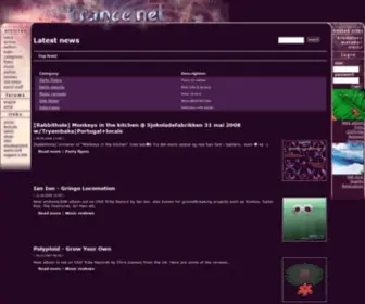 Trance.net(Trance) Screenshot