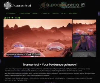 Trancentral.tv(Psytrance Parties) Screenshot