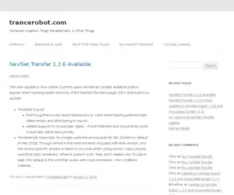 Trancerobot.com(Computer Graphics) Screenshot