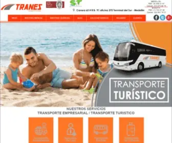 Tranes.com.co(Transporte Empresarial) Screenshot