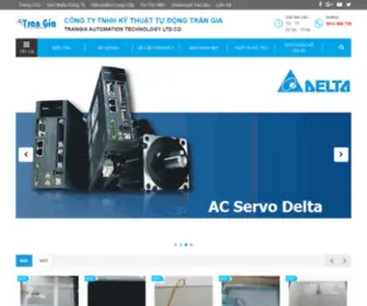 Trangiahcm.com(Nhà phân phối thiết bị tự động) Screenshot