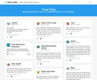 TrangTrang.com(Trang Trắng) Screenshot