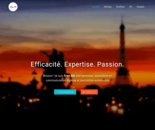 Tranha.net(Chef de Projet Web & Multimédia) Screenshot