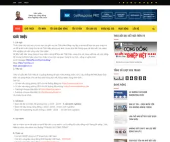 Tranhieu.vn(Website chính thức của Chủ tịch Trần Hiếu) Screenshot