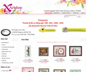 Tranhtheuchuthap.com(X_ART_SHOP - Tranh Theu Chu Thap - Tranh thêu chữ thập - Mẫu thêu chữ thập) Screenshot