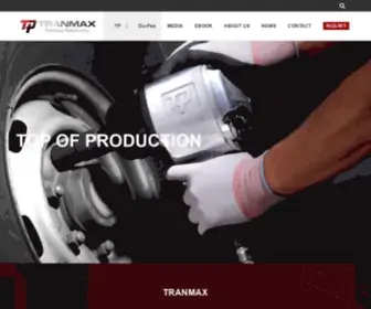 Tranmax.com(Professional Manufacturer SinceTRANMAX) Screenshot