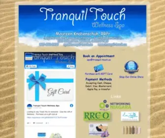 Tranquil-Touch.ca(Spa) Screenshot