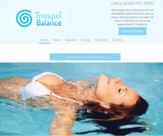 Tranquilbalancect.com(Tranquil Balance) Screenshot