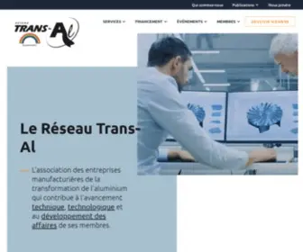 Trans-AL.com(Le Réseau Trans) Screenshot