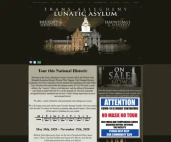 Trans-Alleghenylunaticasylum.com(HISTORY AND HERITAGE TRANS) Screenshot