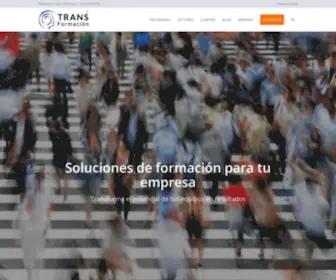 Trans-Formacion.com(TRANS Formación) Screenshot