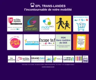 Trans-Landes.fr(Portail Trans) Screenshot