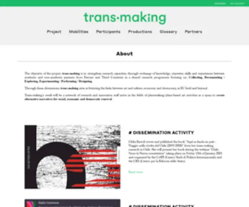 Trans-Making.eu(Trans Making) Screenshot