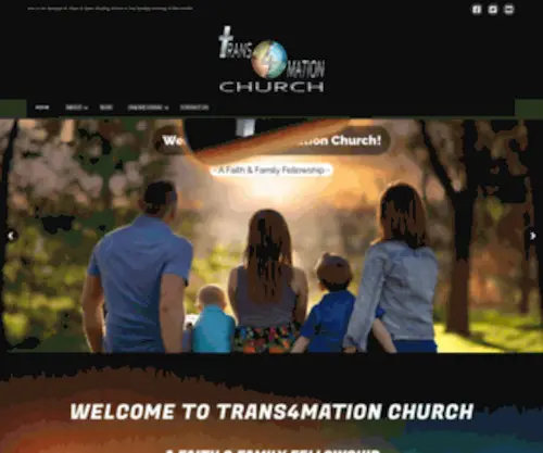 Trans4Mationchurch.com(A Faith & Family Fellowship) Screenshot