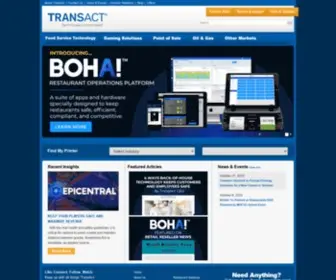 Transact-Tech.com Screenshot