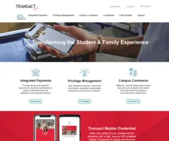 Transactcampus.com(One Connected Experience) Screenshot