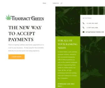 Transactgreen.com(Transact Green) Screenshot