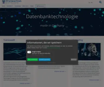 Transaction.de(Transaction Software GmbH) Screenshot