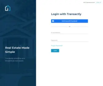 Transactlyapp.com(Transactly) Screenshot