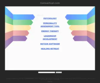 Transactual.com(transactual) Screenshot