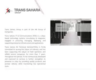 Transahara.com(TSIC was established in 2003 with a vision to become a truly best) Screenshot