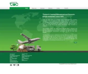 Transaircargo.com(TAC) Screenshot