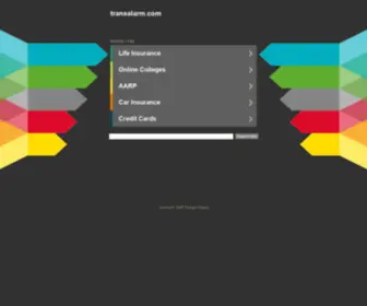 Transalarm.com(Trans Alarm) Screenshot