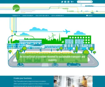 Transalley.com(Technopôle des mobilités innovantes et durables) Screenshot