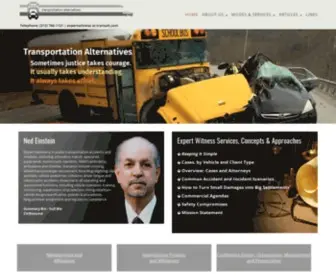 Transalt.com(Transportation Alternatives) Screenshot